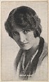 Irene Hunt, from the Black and White Movie Stars series (D1), issued by the E. H. Koester Baking Company, E. H. Koester Baking Company, Baltimore  American, Photolithograph