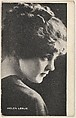 Helen Leslie, from the Black and White Movie Stars series (D1), issued by the E. H. Koester Baking Company, E. H. Koester Baking Company, Baltimore  American, Photolithograph