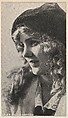 Mary Miles Minter, from the Black and White Movie Stars series (D1), issued by the E. H. Koester Baking Company, E. H. Koester Baking Company, Baltimore  American, Photolithograph