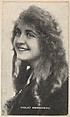 Violet Mersereau, from the Black and White Movie Stars series (D1), issued by the E. H. Koester Baking Company, E. H. Koester Baking Company, Baltimore  American, Photolithograph