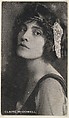 Claire McDowell, from the Black and White Movie Stars series (D1), issued by the E. H. Koester Baking Company, E. H. Koester Baking Company, Baltimore  American, Photolithograph