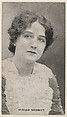Miriam Nesbitt, from the Black and White Movie Stars series (D1), issued by the E. H. Koester Baking Company, E. H. Koester Baking Company, Baltimore American, Photolithograph