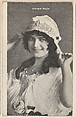 Vivian Rich, from the Black and White Movie Stars series (D1), issued by the E. H. Koester Baking Company, E. H. Koester Baking Company, Baltimore American, Photolithograph