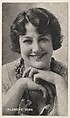Blanche Ring, from the Black and White Movie Stars series (D1), issued by the E. H. Koester Baking Company, E. H. Koester Baking Company, Baltimore American, Photolithograph