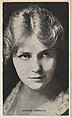 Agnes Vernon, from the Black and White Movie Stars series (D1), issued by the E. H. Koester Baking Company, E. H. Koester Baking Company, Baltimore  American, Photolithograph
