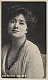 Charlotte Walker, from the Black and White Movie Stars series (D1), issued by the E. H. Koester Baking Company, E. H. Koester Baking Company, Baltimore  American, Photolithograph