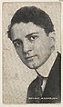 Bryant Washburn, from the Black and White Movie Stars series (D1), issued by the E. H. Koester Baking Company, E. H. Koester Baking Company, Baltimore  American, Photolithograph