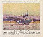 Fleetwing F-S "Seabird", collector card from the Airplanes of America series (D2), issued by the Kelley Baking Company to promote Kelley's Bread, Kelley Baking Company  American, Commercial color lithograph