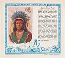 Agate Arrow Point, No. 15, collector card from the American Indian Series (D6), issued by the Kelley Baking Company to promote Kelley's Bread, Kelley Baking Company  American, Commercial color lithograph
