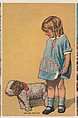 United States, insert card from the Children, Holidays, Etc. series (D23), issued by the Weber Baking Company, Weber Baking Company  American, Commercial color lithograph