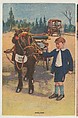 England, insert card from the Children, Holidays, Etc. series (D23), issued by the Weber Baking Company, Weber Baking Company  American, Commercial color lithograph