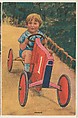France, insert card from the Children, Holidays, Etc. series (D23), issued by the Weber Baking Company, Weber Baking Company  American, Commercial color lithograph