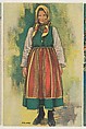 Poland, insert card from the Children, Holidays, Etc. series (D23), issued by the Weber Baking Company, Weber Baking Company  American, Commercial color lithograph