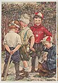 Wanted, A Pin, insert card from the Children, Holidays, Etc. series (D23), issued by the Weber Baking Company, Weber Baking Company  American, Commercial color lithograph