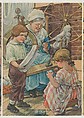 Spinning Day, insert card from the Children, Holidays, Etc. series (D23), issued by the Weber Baking Company, Weber Baking Company  American, Commercial color lithograph