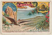 Utah, postcard from the Cards of States series (D22), issued by the Cushman Bread Company, Cushman Bread Company  American, Commercial color lithograph