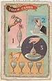 Trick Cards 1 2 3 4, collector card from the Trick Cards series (D82), issued by the Heydt Baking Company, Heydt Bakery Company American, Commercial color lithograph