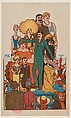 Gentleman in green suit, bakery insert card from the Great American Circus series (D40), issued by the City Bakery, City Bakery American, Commercial color lithograph