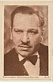 Wallace Beery, No.8, bakery card from the Film Stars series (D32), issued by the Drake Brothers Bakery, Drake Brothers Bakery  American, Commercial photolithograph