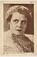 Marie Dressler, No. 7, bakery card from the Film Stars series (D32), issued by the Drake Brothers Bakery, Drake Brothers Bakery  American, Commercial photolithograph