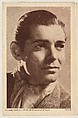 Clark Gable, bakery card from the Film Stars series (D32), issued by the Drake Brothers Bakery, Drake Brothers Bakery  American, Commercial photolithograph