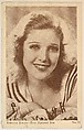 Loretta Young, No. 31, bakery card from the Film Stars series (D32), issued by the Drake Brothers Bakery, Drake Brothers Bakery  American, Commercial photolithograph