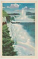 Niagara Falls, bakery card from the Nature's Splendor series (D39-7), issued by Bell Bakeries, Inc., Bell Bakeries, Inc. American, Commercial color lithograph