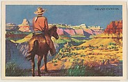 Grand Canyon, bakery card from the Nature's Splendor series (D39-7), issued by Bell Bakeries, Inc., Bell Bakeries, Inc. American, Commercial color lithograph