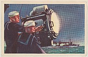 Light (U. S. Navy "blinker"), bakery card from the Speed Pictures series (D39-8), issued by Bell Bakeries, Inc., Bell Bakeries, Inc. American, Commercial color lithograph