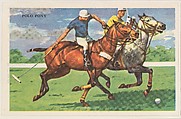 Polo Pony, bakery card from the Horses series (D39-5), issued by the Gordon Bread Company, Gordon Bread Company American, Commercial color lithograph