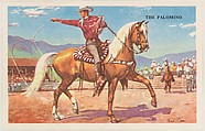The Palomino, bakery card from the Horses series (D39-5), issued by the Gordon Bread Company, Gordon Bread Company  American, Commercial color lithograph