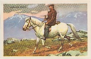 Iceland Pony, bakery card from the Horses series (D39-5), issued by the Gordon Bread Company, Gordon Bread Company  American, Commercial color lithograph