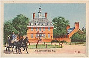 Williamsburg, VA., bakery card from the Nature's Splendor series (D39-7), issued by the Gordon Bread Company, Gordon Bread Company  American, Commercial color lithograph