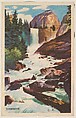 Yosemite, bakery card from the Nature's Splendor series (D39-7), issued by the Gordon Bread Company, Gordon Bread Company  American, Commercial color lithograph