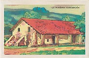 La Purísima Concepción, bakery card from the Missions series (D39-6), issued by the Gordon Bread Company, Gordon Bread Company American, Commercial color lithograph