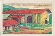 San José De Guadalupe, bakery card from the Missions series (D39-6), issued by the Gordon Bread Company, Gordon Bread Company American, Commercial color lithograph