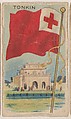 Tonkin, bakery card from the Flags series (D34), issued by the Weber Baking Company, Weber Baking Company  American, Commercial color lithograph