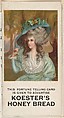 January Birthday Horoscope, bakery card from the Horoscope Cards series (D43), issued by the E. H. Koester Baking Company, E. H. Koester Baking Company, Baltimore American, Commercial color lithograph