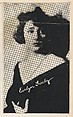 Evelyn Greeley, bakery card from the Movie Stars series (D55), issued by the Morehouse Baking Company, Morehouse Baking Company American, Commercial color lithograph