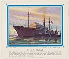 No. 14, U. S. S. Holland, collector card from the Our Navy series (D62), issued by the Kelley Baking Company, Kelley Baking Company American, Commercial color lithograph