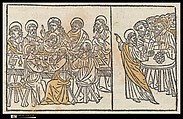 The Malermi Bible, vol. II, Niccolò Malèrmi (Italian, ca. 1420–1481), Printed book with woodcut illustrations, hand-colored