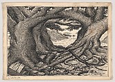 La Lutte Eternelle (The Eternal Struggle), Herbert E. Crowley British, Pen and ink