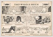 Dummy for "The Wigglemuch" Comic Strip, Number 14 (published by The New York Herald, June 14, 1910), Herbert E. Crowley  British, Pen and black ink