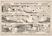 Dummy for "The Wigglemuch" Comic Strip, Number 11 (published by The New York Herald, May 29, 1910), Herbert E. Crowley  British, Pen and black ink