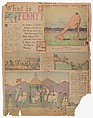 What is Funny? by Herbert Crowley (Toronto Sunday World), Herbert E. Crowley  British, Printed newpaper sheet