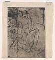 Nude Woman and Two Children, Yasuo Kuniyoshi  American, born Japan, Etching