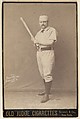 Galvin, Pitcher, Pittsburgh, from the series Old Judge Cigarettes, Goodwin & Company, Albumen print photograph, cabinet card