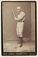 C. M. Smith, Shortstop, Pittsburgh, from the series Old Judge Cigarettes, Goodwin & Company, Albumen print photograph, cabinet card