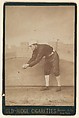 Sunday, Center Field, Pittsburgh, from the series Old Judge Cigarettes, Goodwin & Company, Albumen print photograph, cabinet card