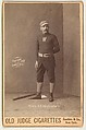 Myers, Shortstop, Washington, from the series Old Judge Cigarettes, Goodwin & Company, Albumen print photograph, cabinet card